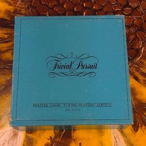 Vintage 1984 Trivial Pursuit Master Game Young Players Edition